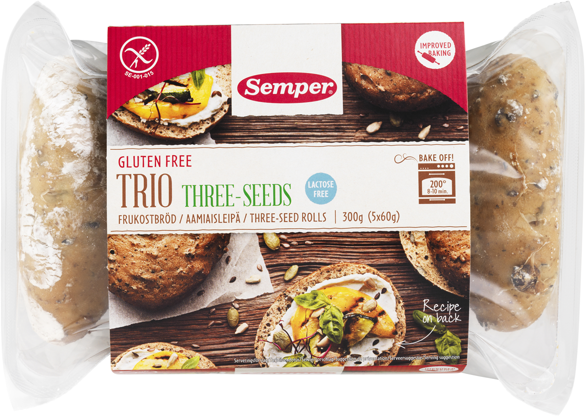Trio brød glutenfri 300 g