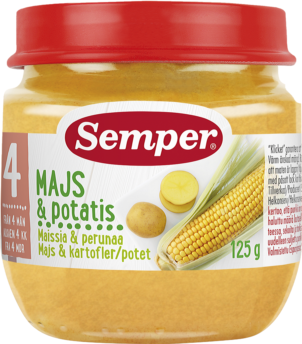 Semper Majs & Kartoffel 4 Md