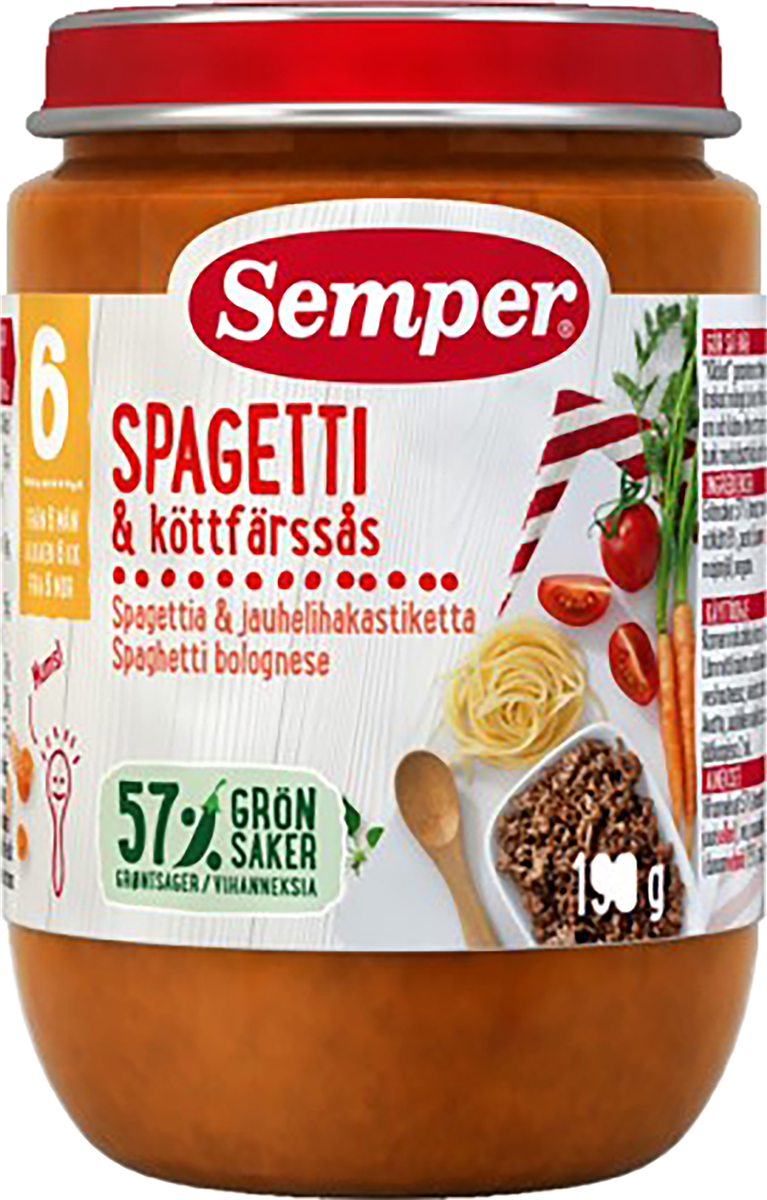 Semper Spaghet Bolognese 6md