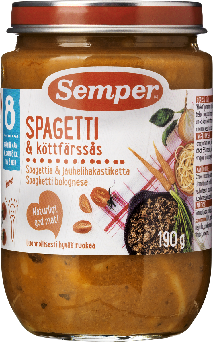 Semper Pasta Bolognese 8 Md