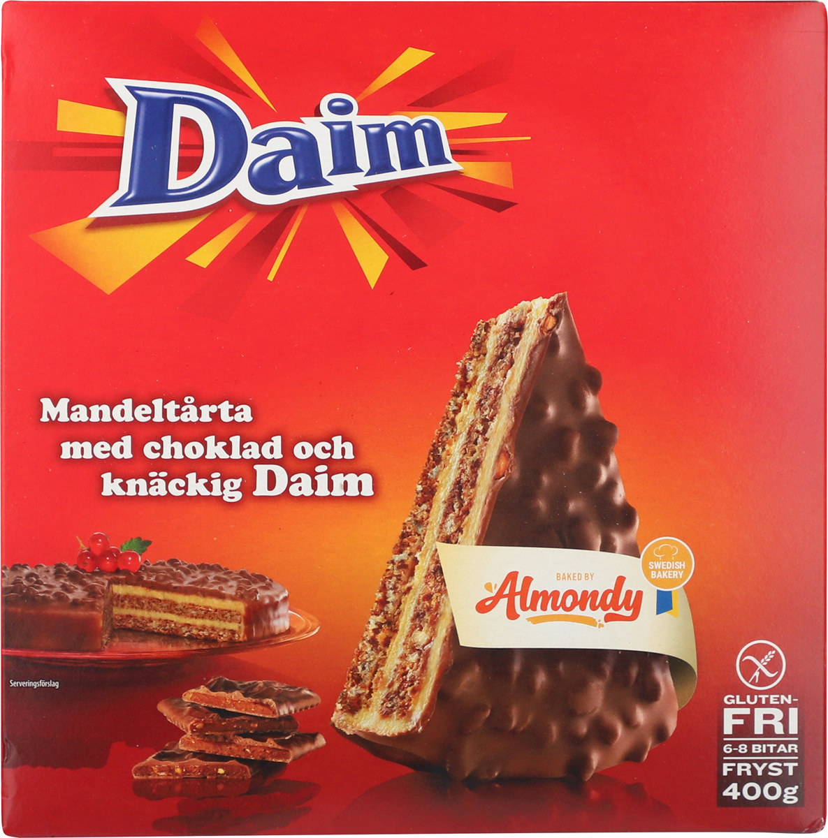 Almondy Mandeltærte med Daim