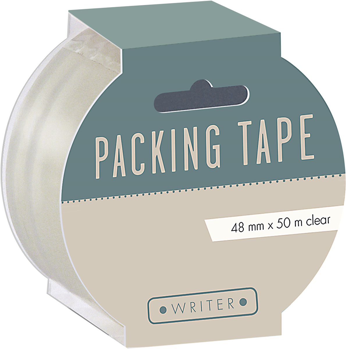Pakketape klar 48x66 mm