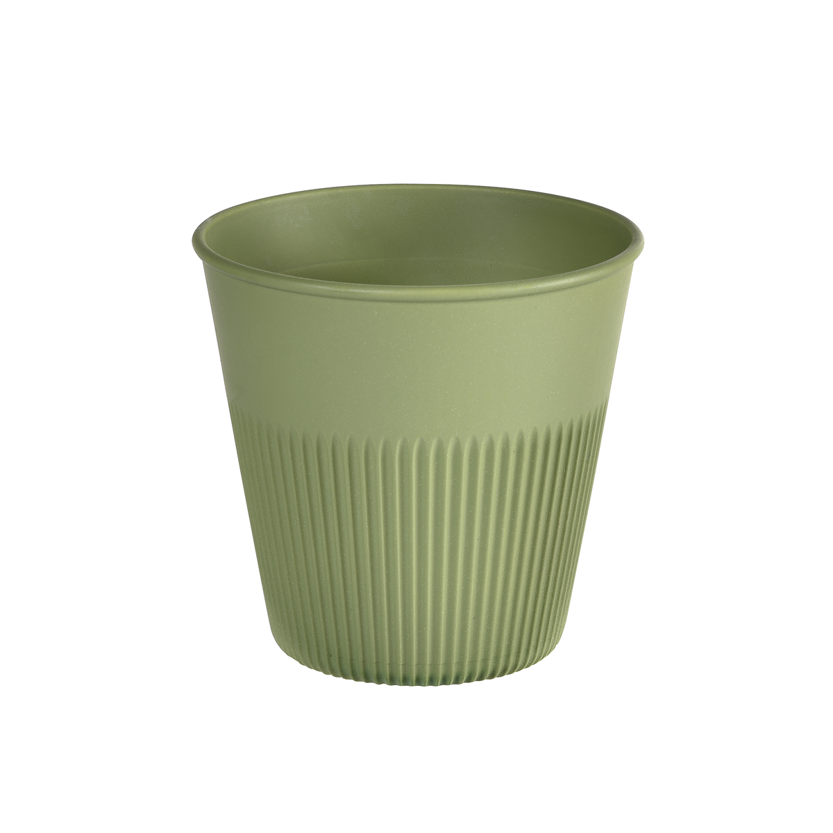 Cup hot stripes 24 cl green 240 ml