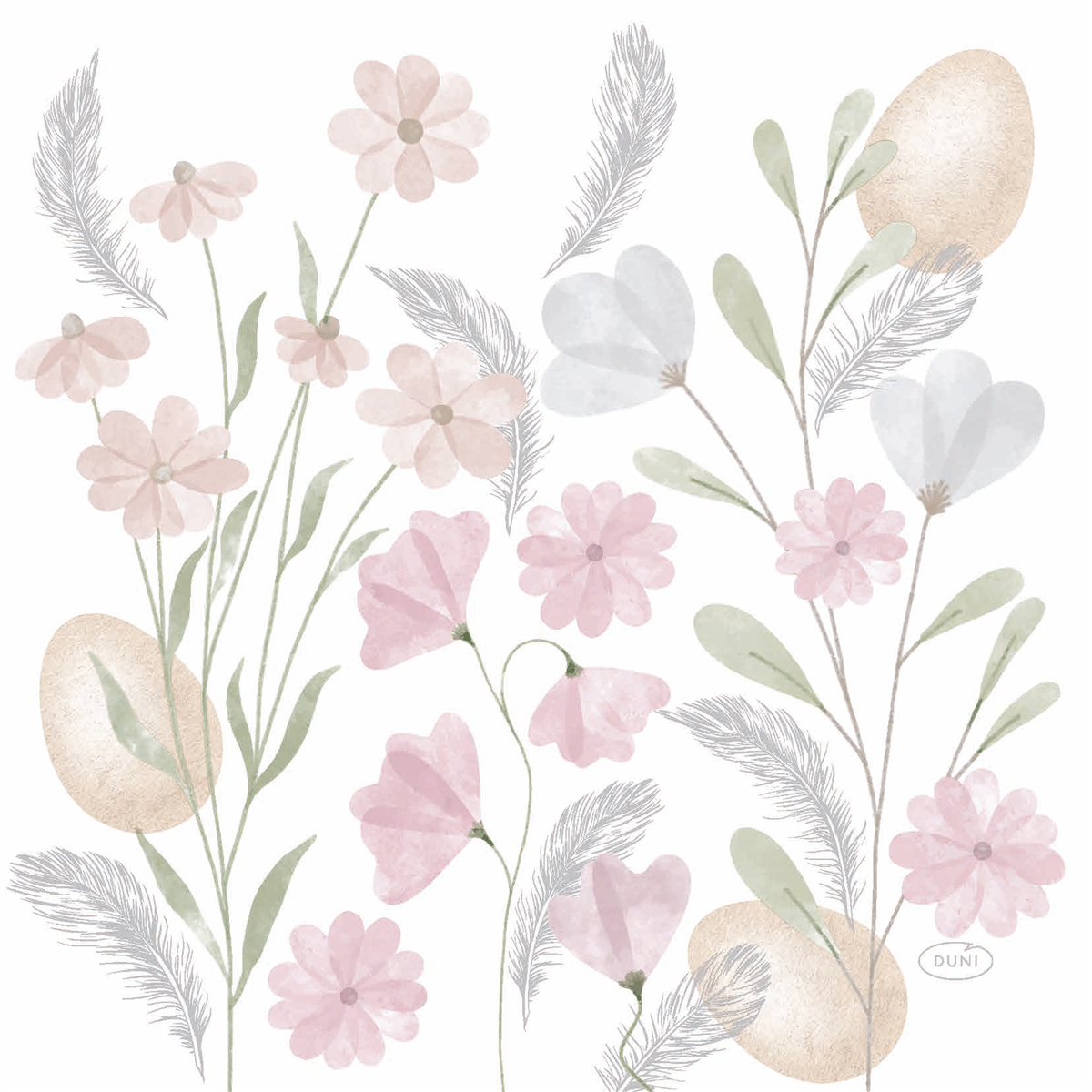 Serviettr 33 cm Soft Easter