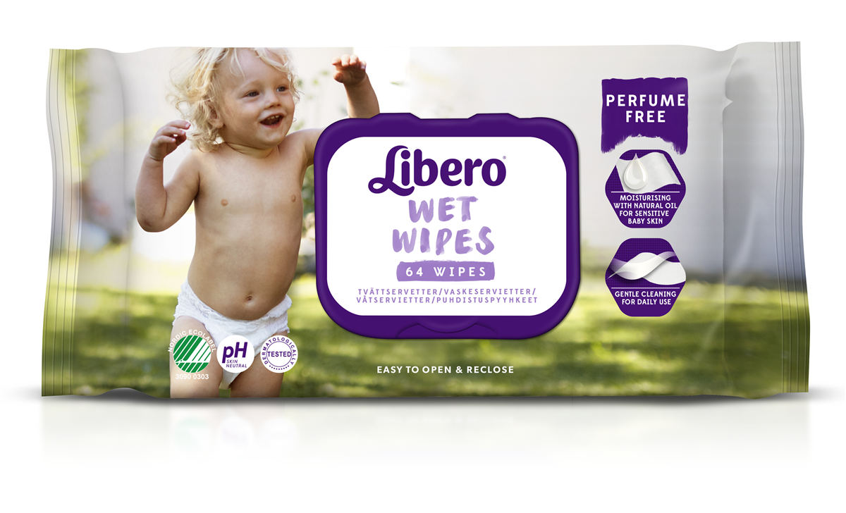 Libero baby vaskeserviet 100 stk.
