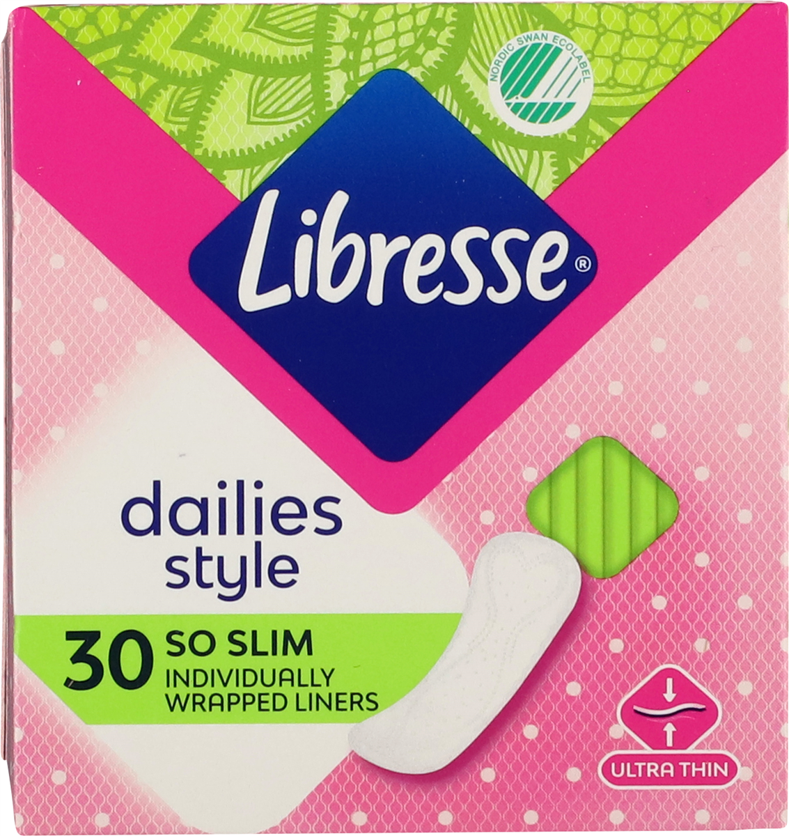 Libresse Trusseindlæg Slim 30 stk