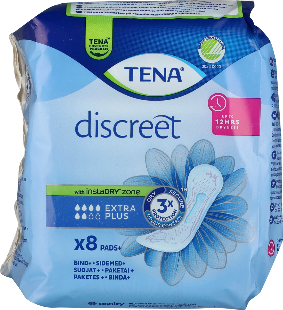 Tena Lady Discreet Extra Plus, 8 stk