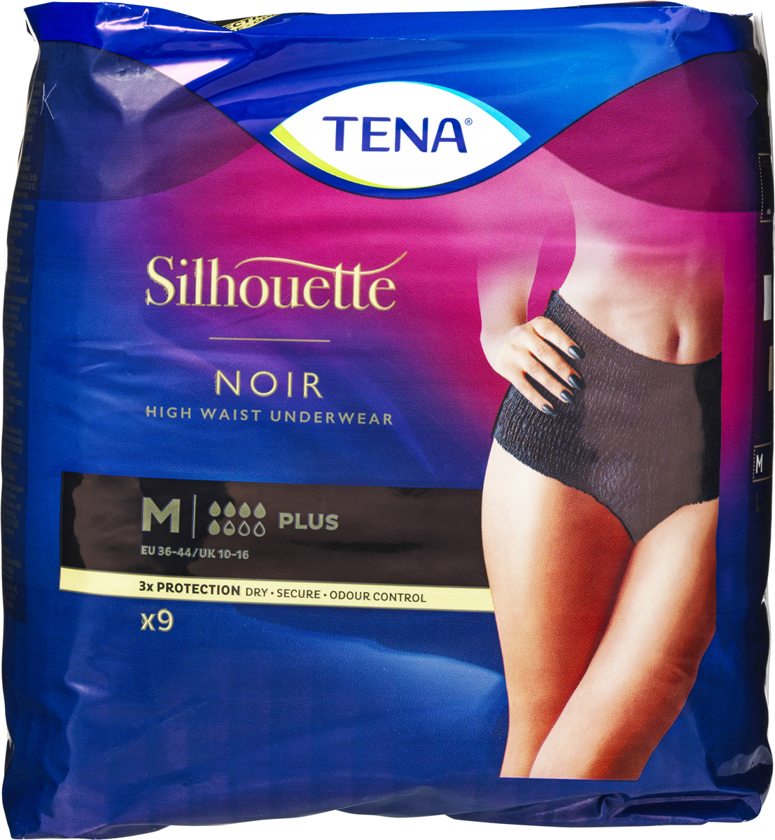Tena Pants Black Str M 9 stk