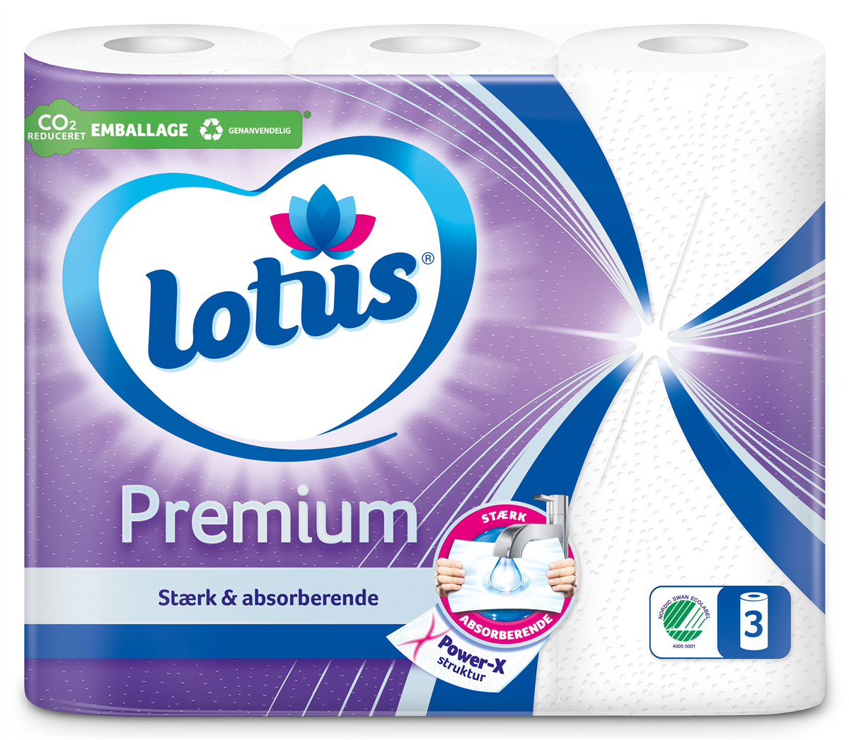 Lotus Premium Køkkenrulle
