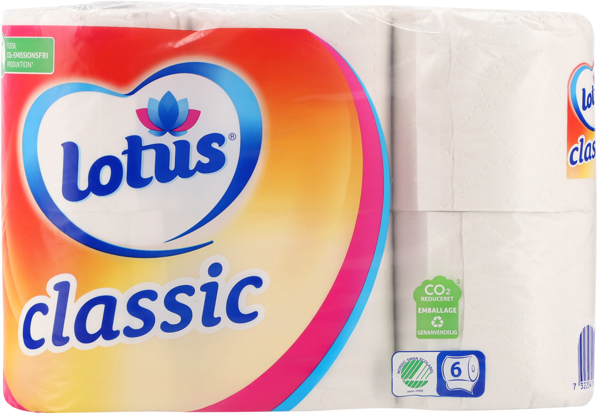 Lotus Classic Toiletpapir 6 rl