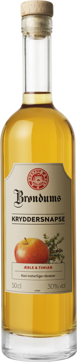 Brøndums Æble & Timian Snaps 50 cl