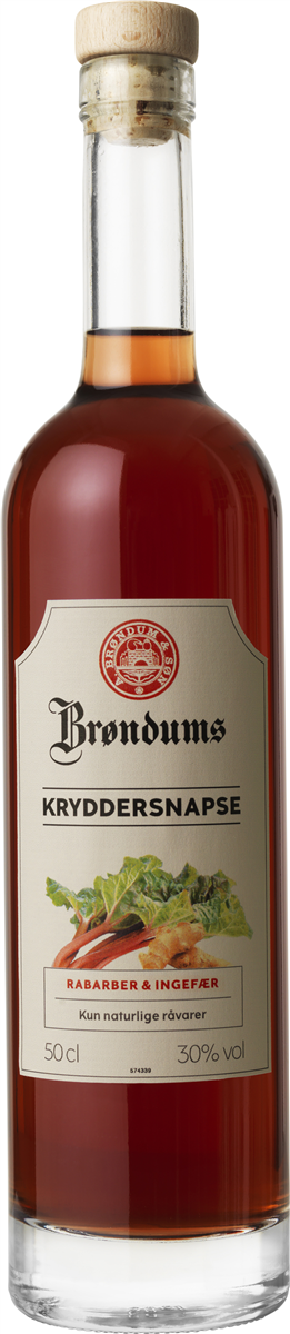 Brøndums Rabarber/Ingefær Snaps