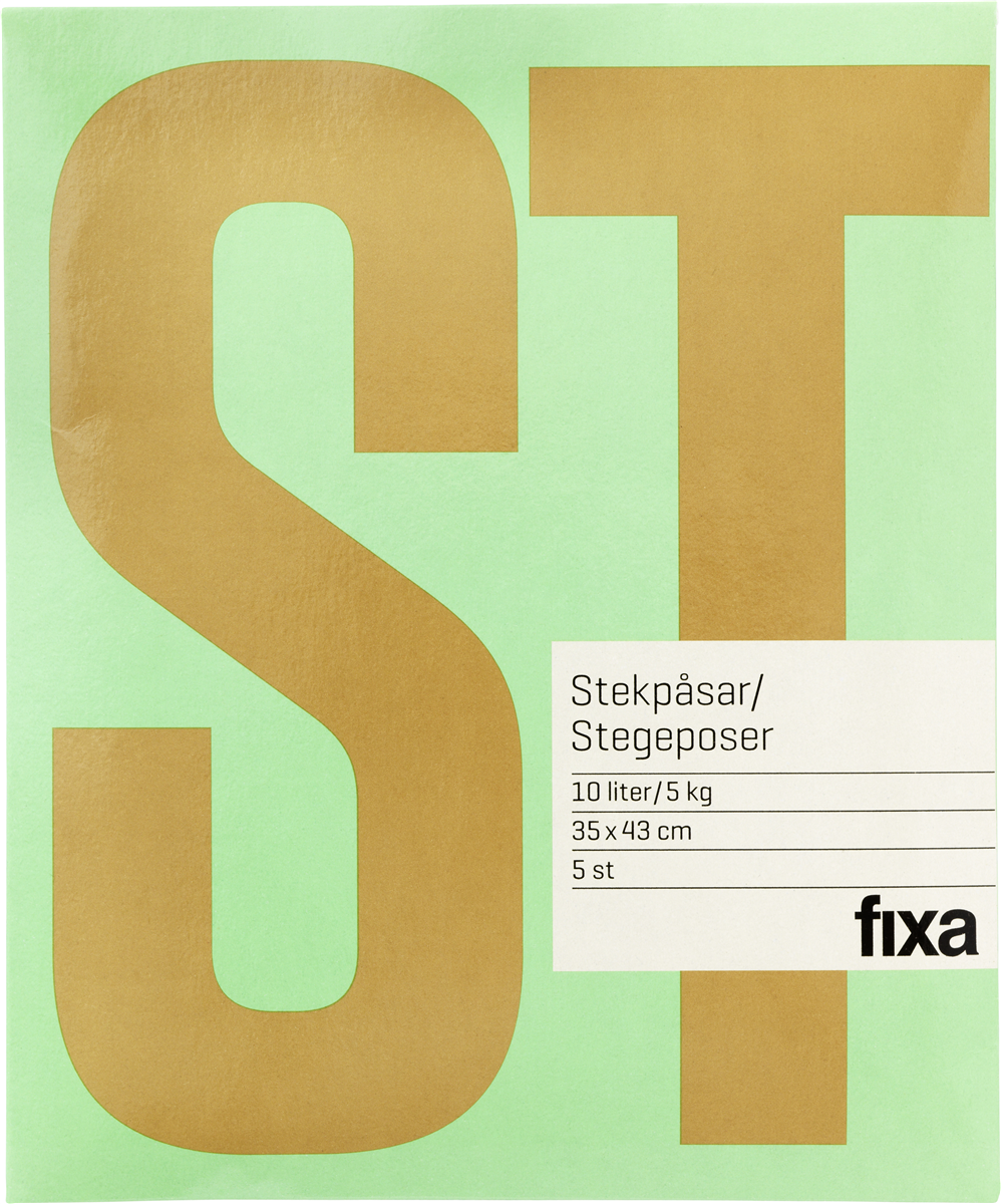 Fixa Stegeposer 43 x 35 cm 5 stk