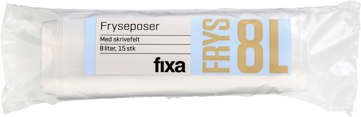 Fixa fryseposer 8 l