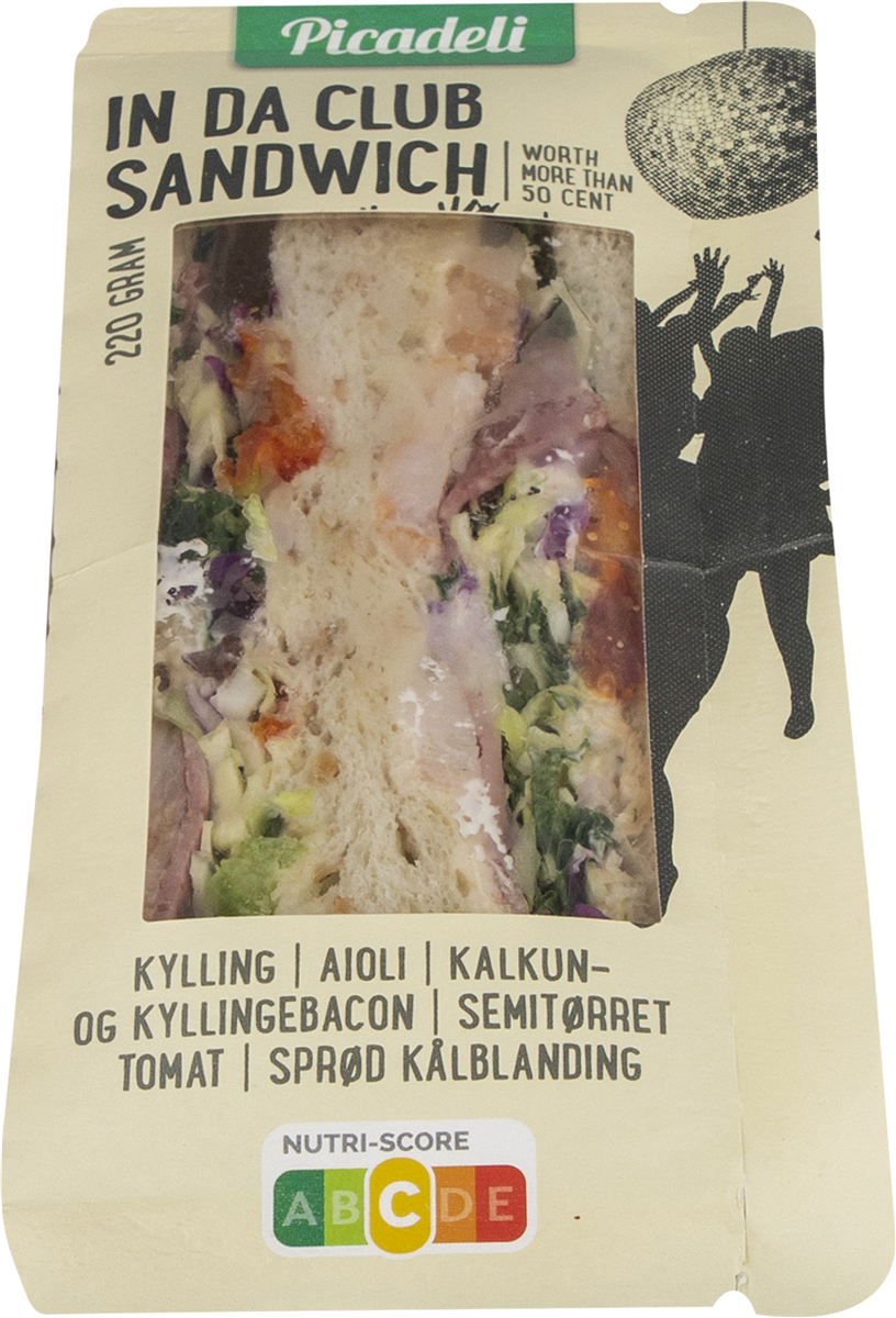 Club sandwich kylling 220 g