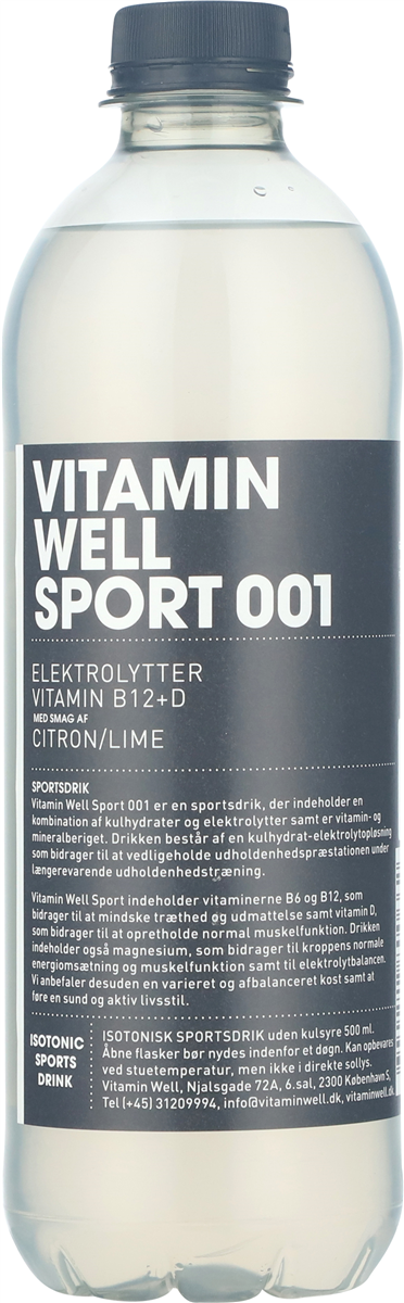 Vitamin Well Sport 001