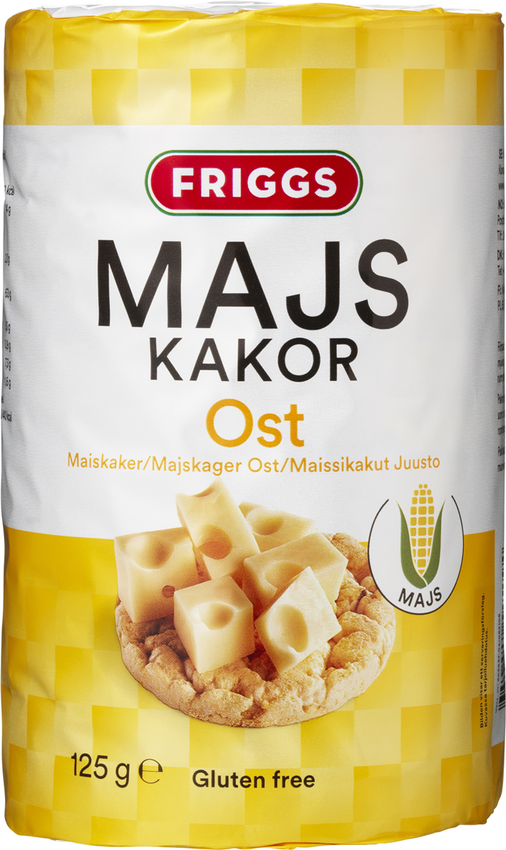 Friggs Majssnacks Ost