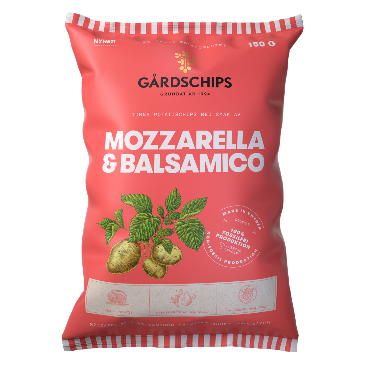 Mozarel/balsamico chips 150 g