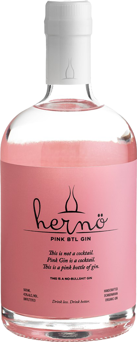 Herno pink gin 42% øko 500 ml