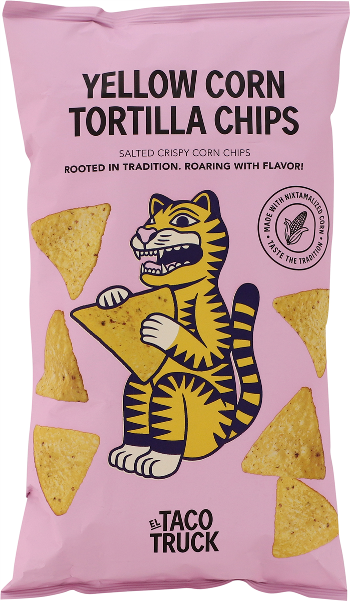 El Taco Yellow Chips Salt 185 g
