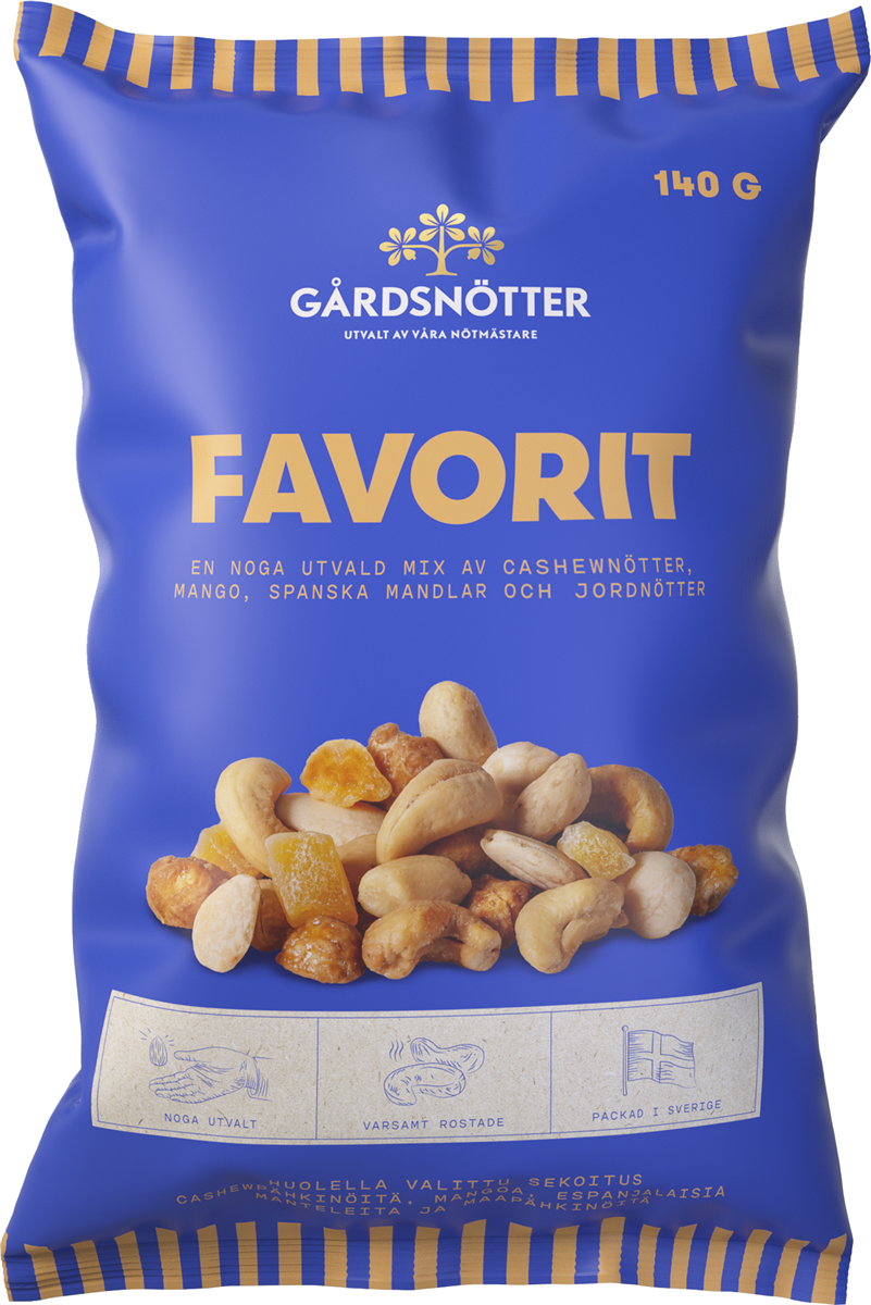 Gårdsnätter favoritmix 150 g