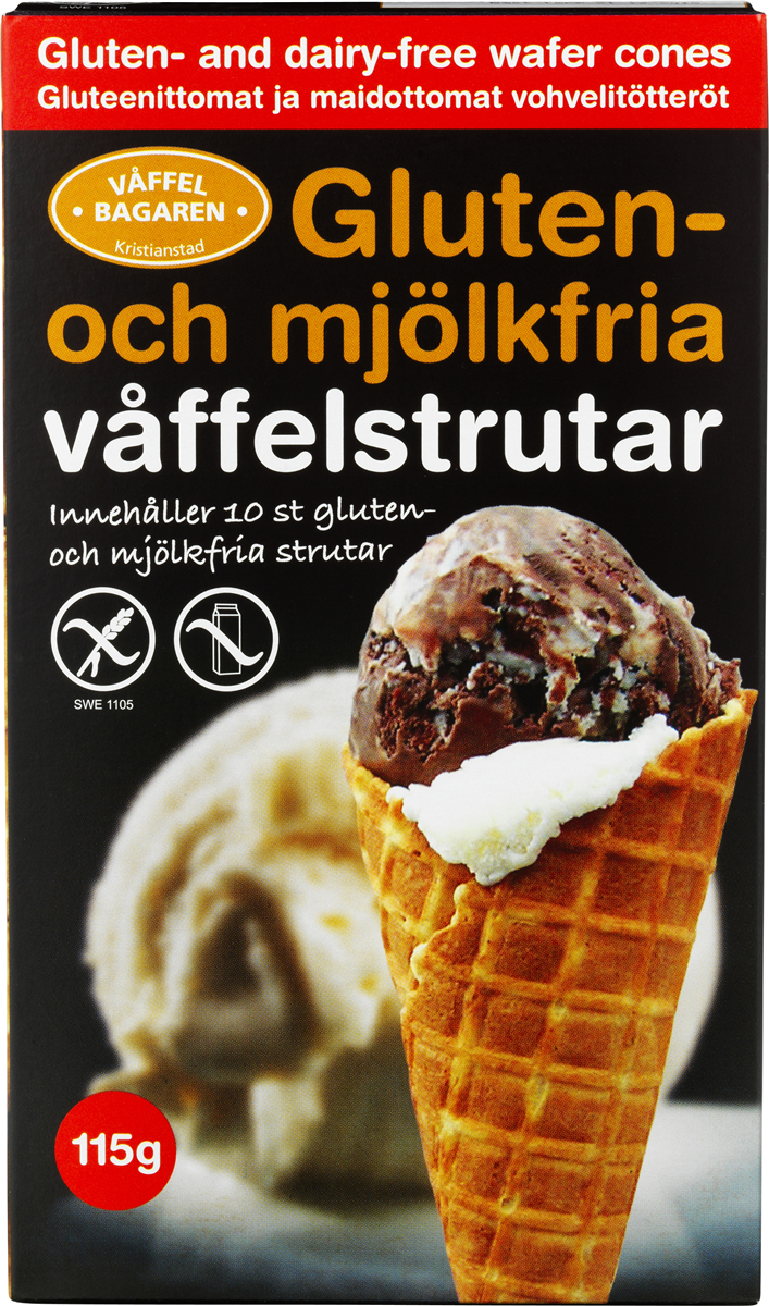 Glutenfri Isvafler Kræmmerhuse