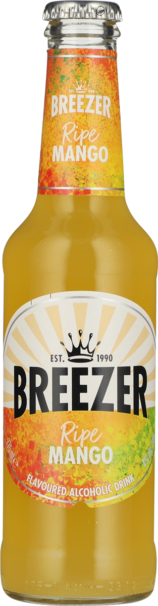 Bacardi Breezer m. mango 4,0%