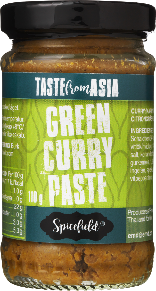 Spicefield Grøn Curry Paste