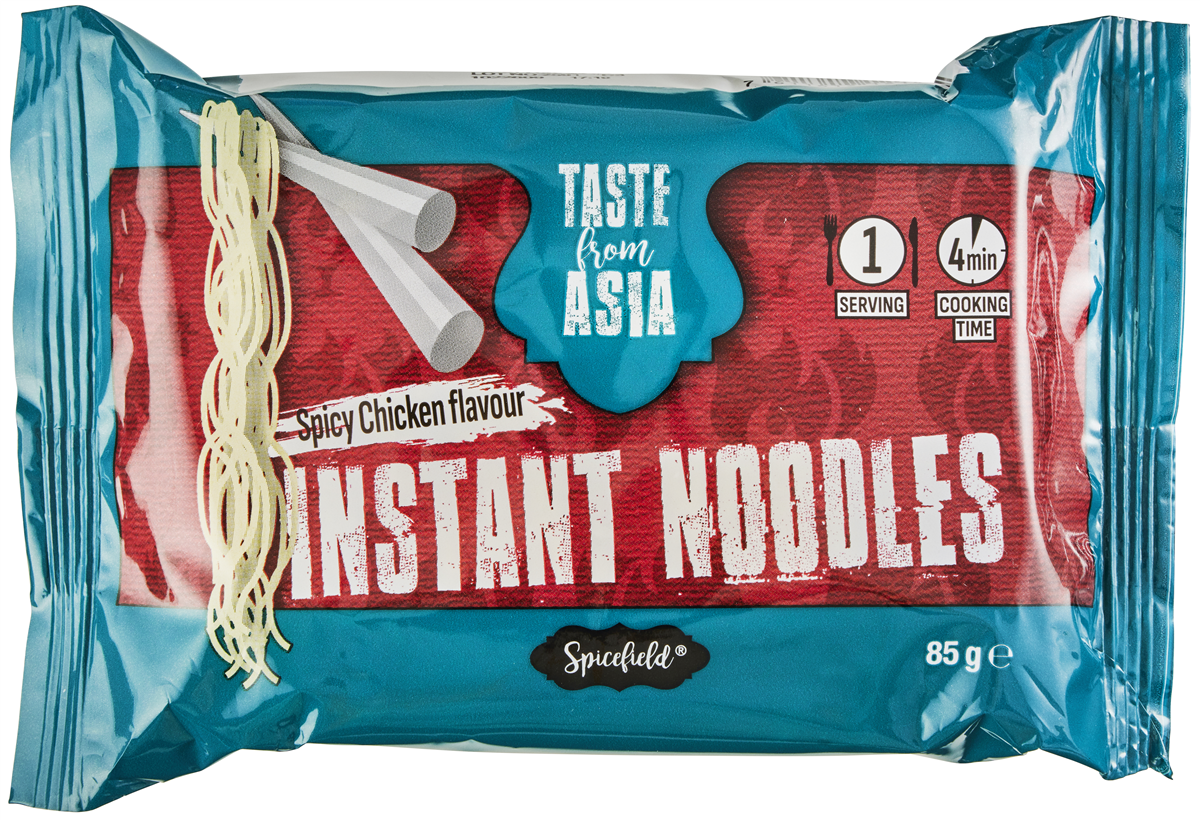 S.F. nudler spicy kylling 85 g