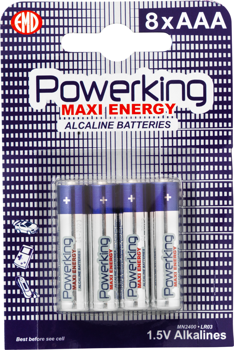 Powerking batterier AAA