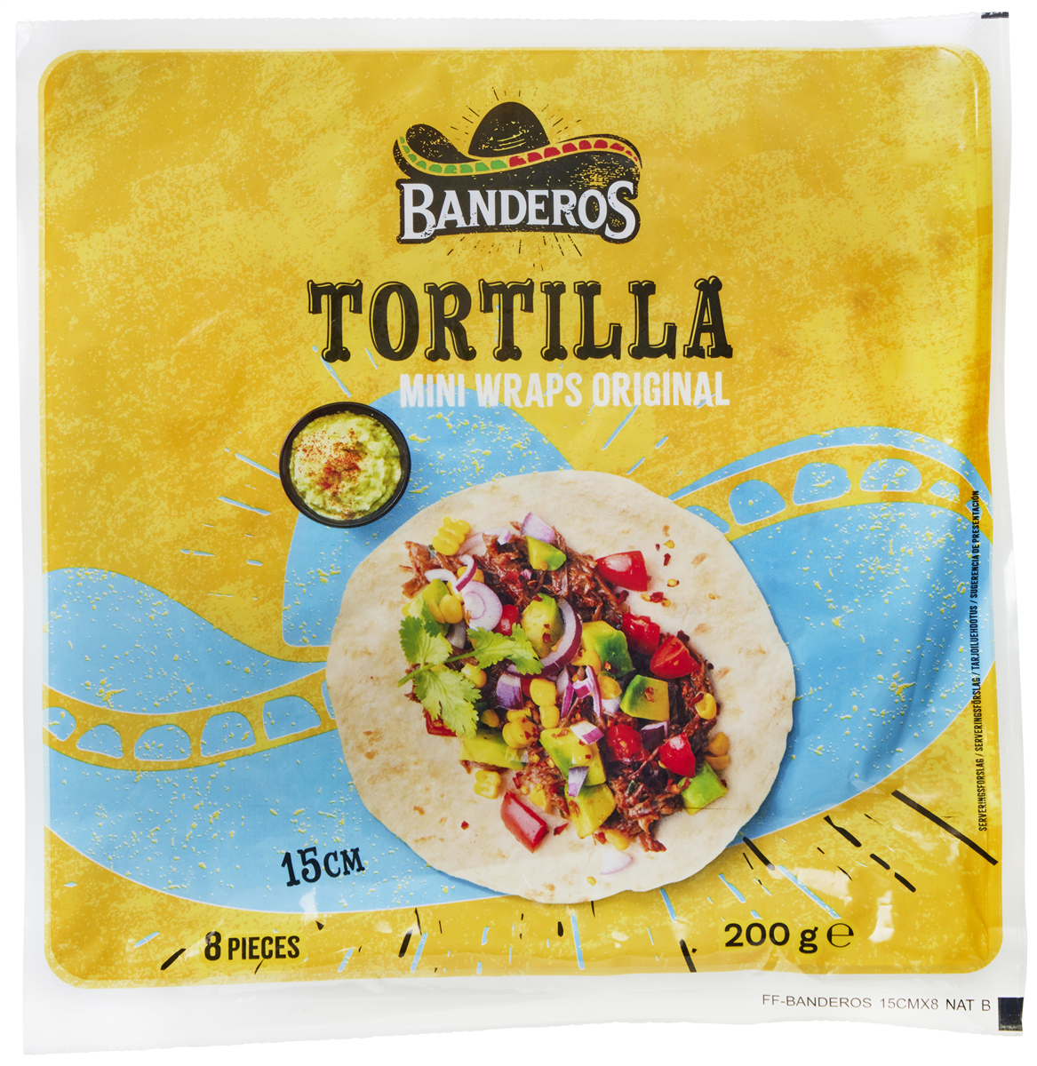 Banderos Tortilla Wrap Mini