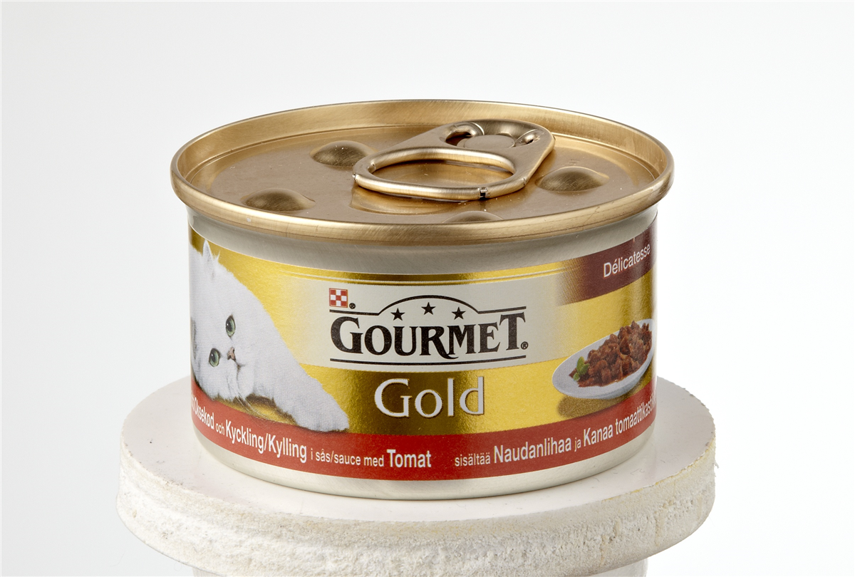 Gourmet Gold okse/kylling 85 g