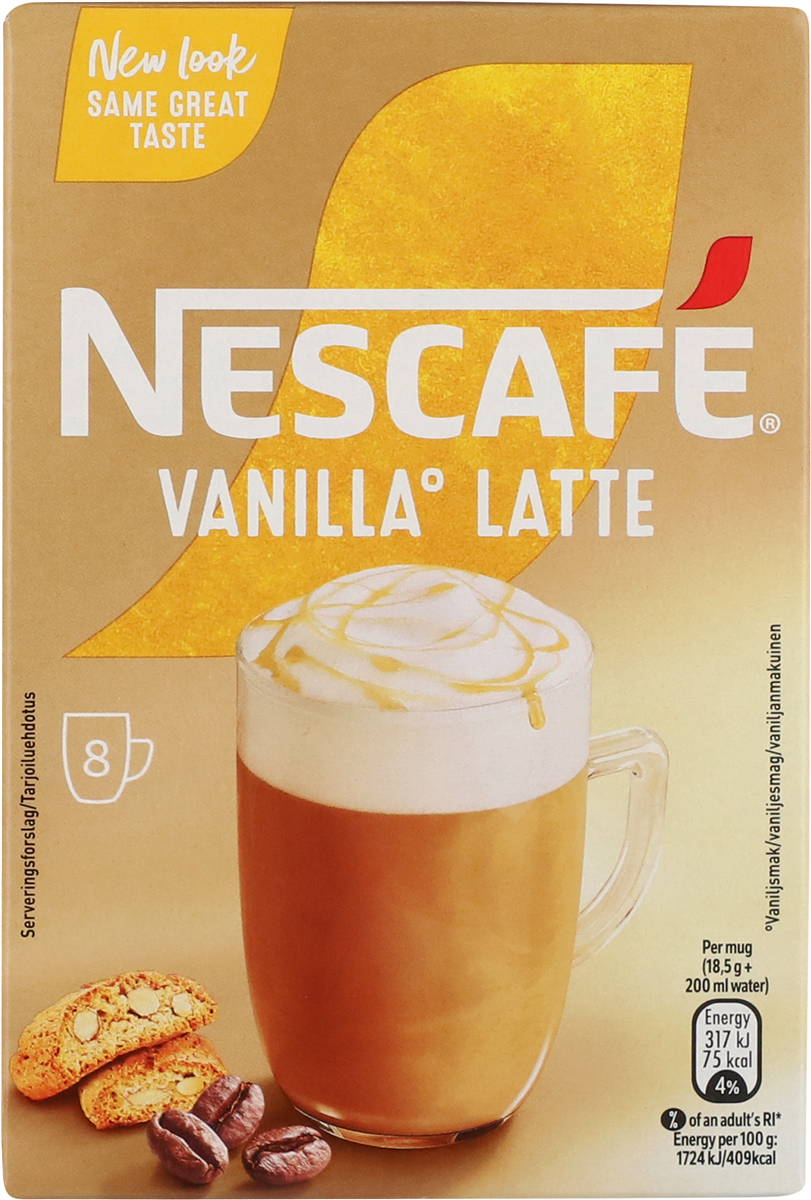 Nescafé cafe vanilla 144 g