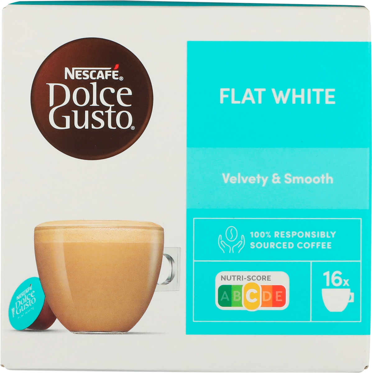 Nescafé Flat White kaffekapsler 16 stk
