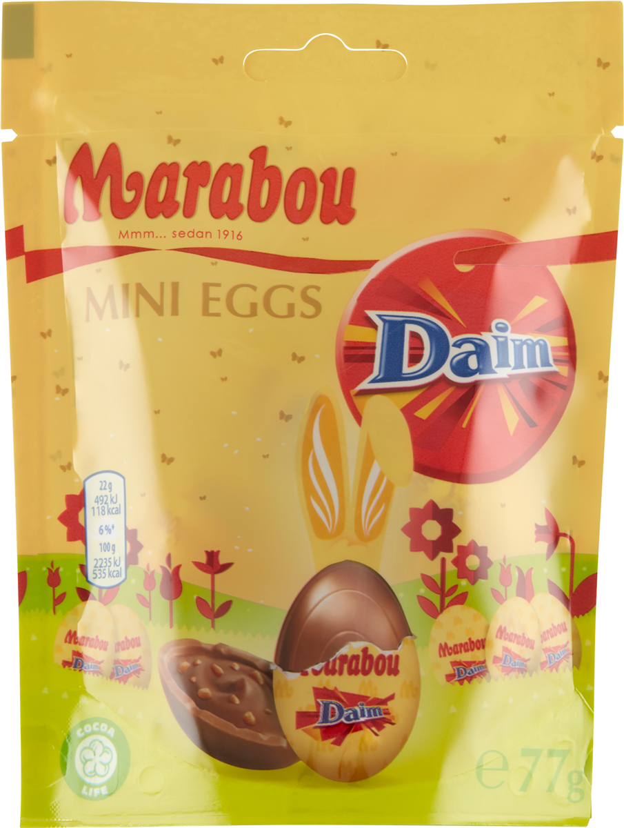 Marabou Påskeæg Mini Daim