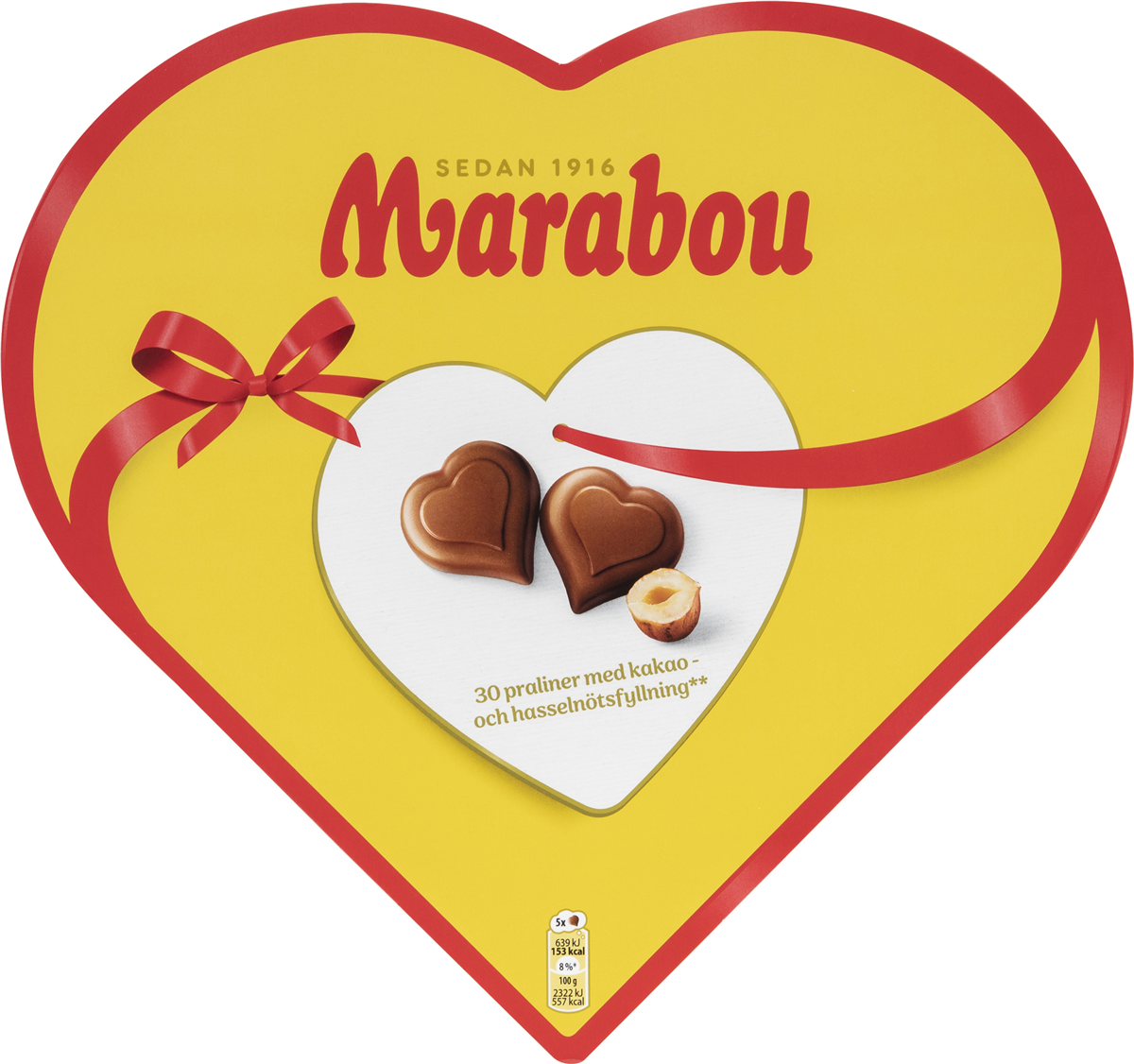 Marabou Hearts 165 g
