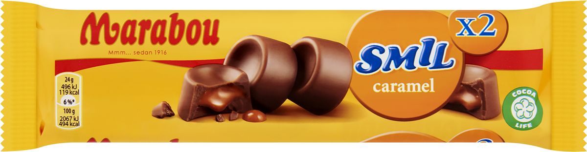 Marabou Smil 2-pak 156 g