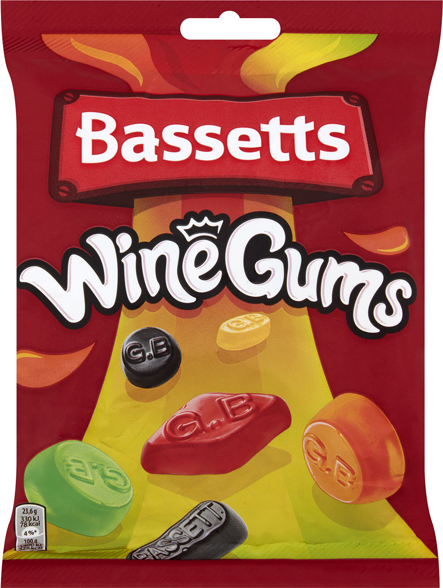 Bassett's vingummi trad 190 g