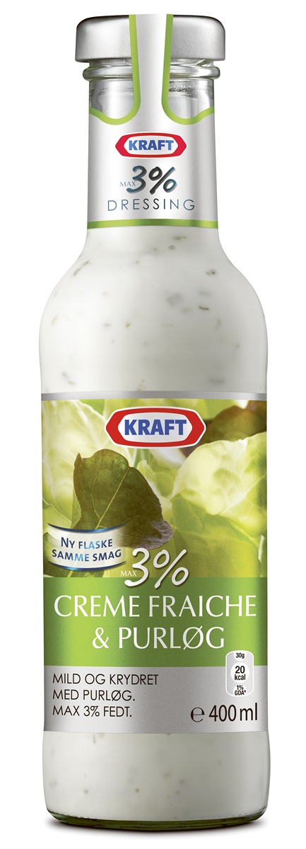 Cremefraiche dressing 3 % 400 ml