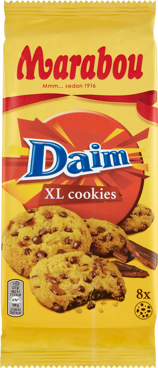 Marabou Cookies Daim 184 g