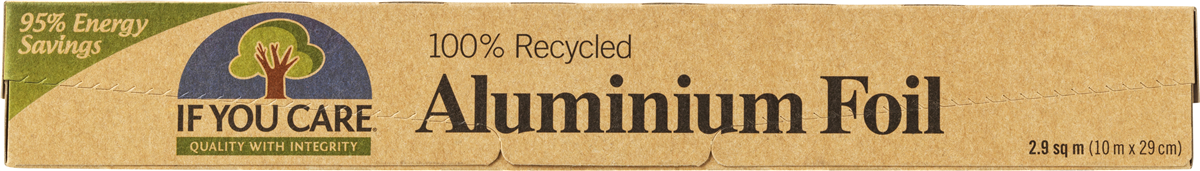 Genbrugs aluminium folie 121 g