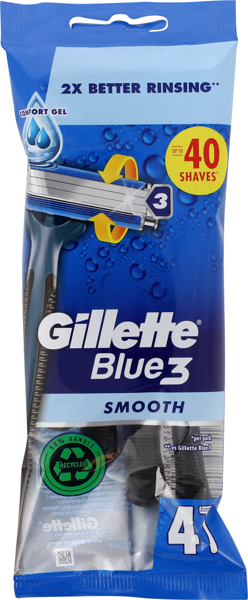 Gillette, Engangsskrabere 3-blads