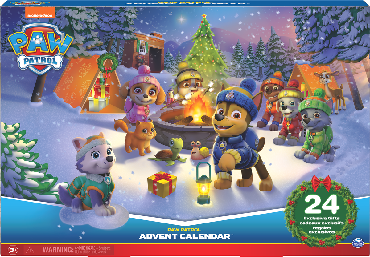 Paw Patrol advent kalender 50 g