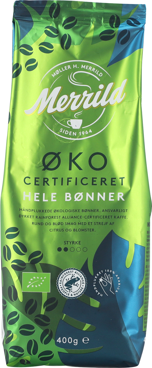 Merrild Helbønne Kaffe Øko