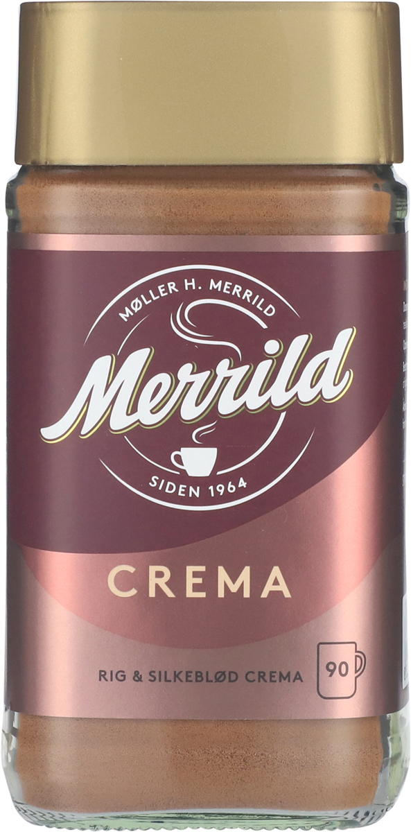 Instantkaffe crema, Merrild