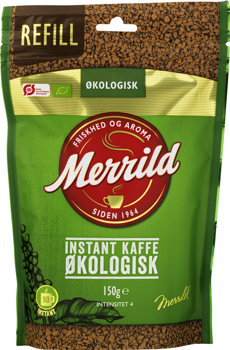 Merrild instant refill øko 150 g