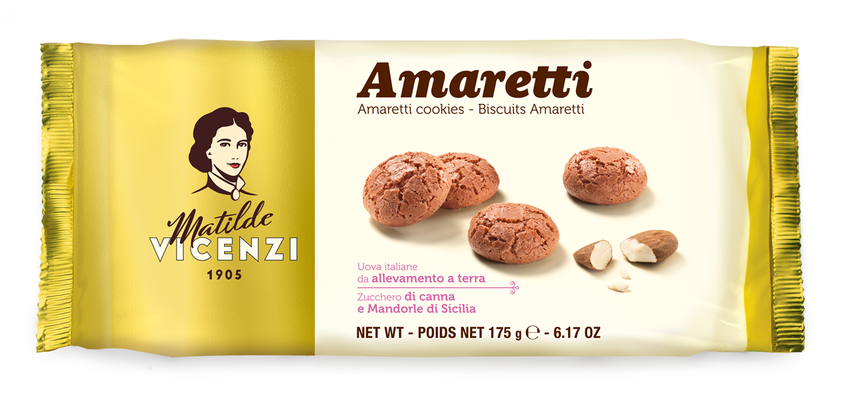 Vicenzi amaretti cookies 175 g