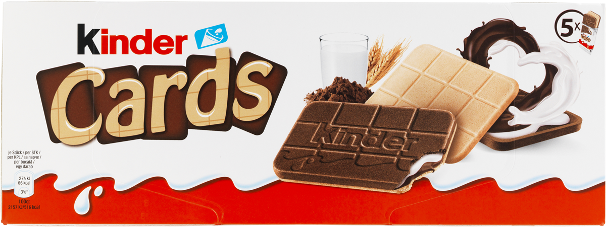 Kinder Cards Kiks 5-pak