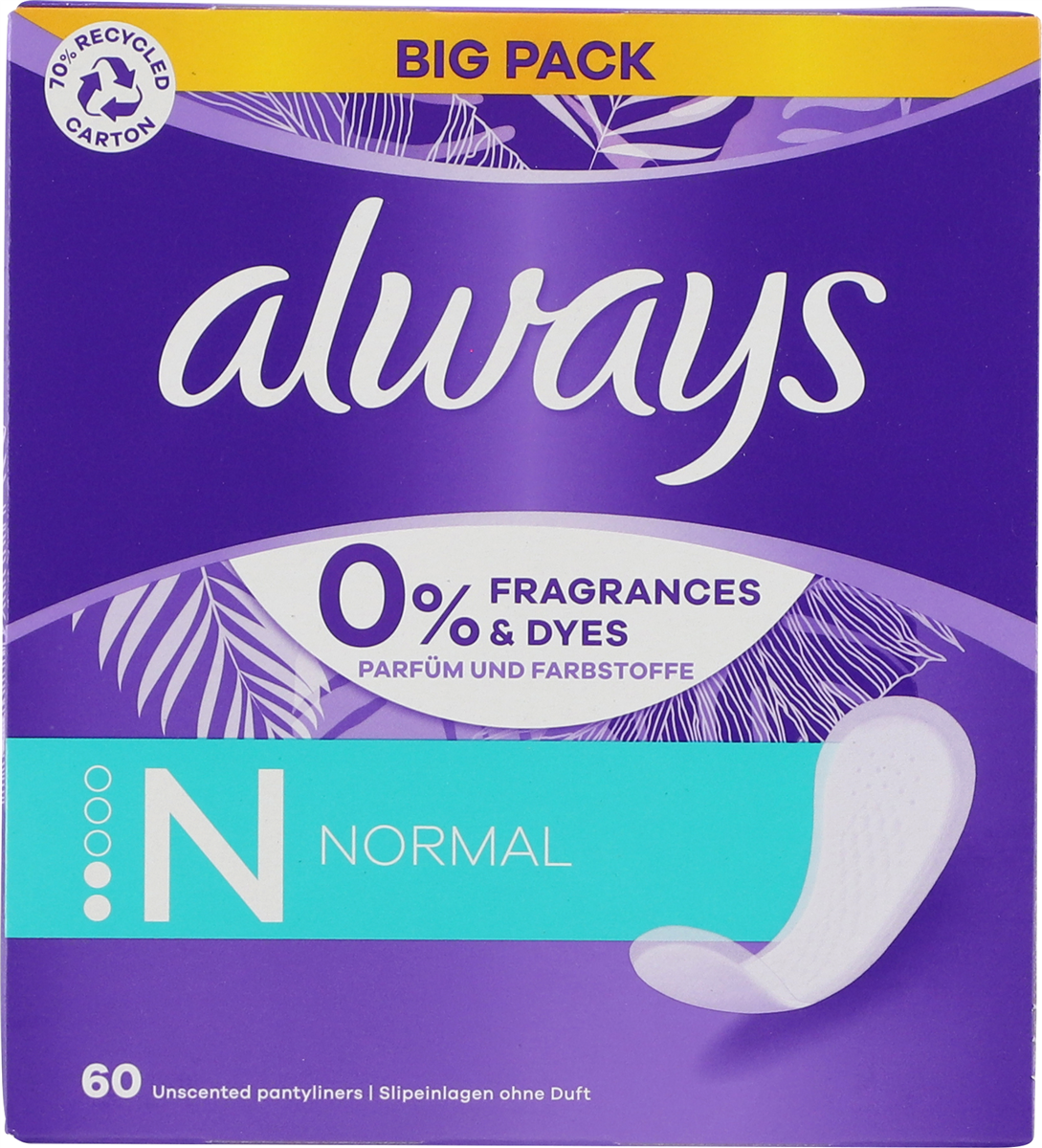 Always Normal Liner 60 stk