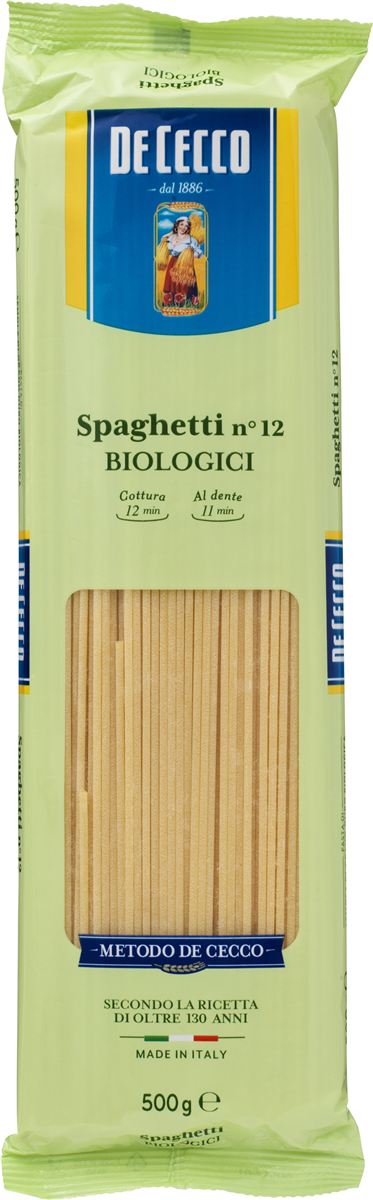 De Cecco Spaghetti No 12 Øko